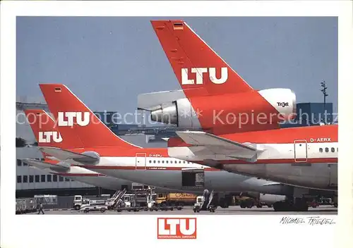 Flugzeuge Zivil LTU MD 11 McDonnell Douglas  Kat. Airplanes Avions