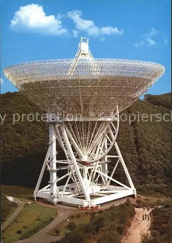 Astronomie Radioteleskop Bad Muenstereifel Effelsberg  Kat. Wissenschaft Science