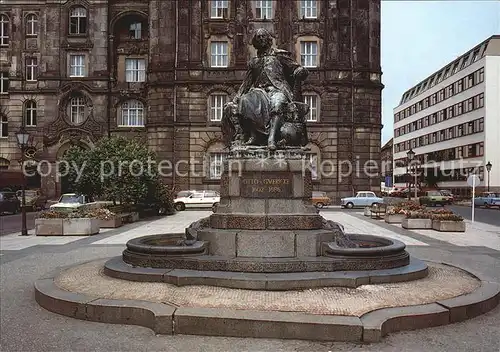 Denkmal Otto von Guericke Magdeburg Kat. Denkmaeler