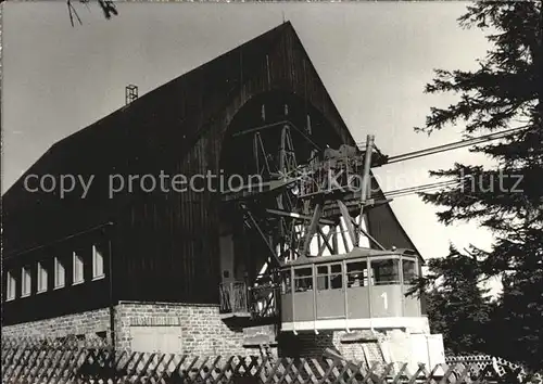 Seilbahn Fichtelberg Oberwiesenthal  Kat. Bahnen