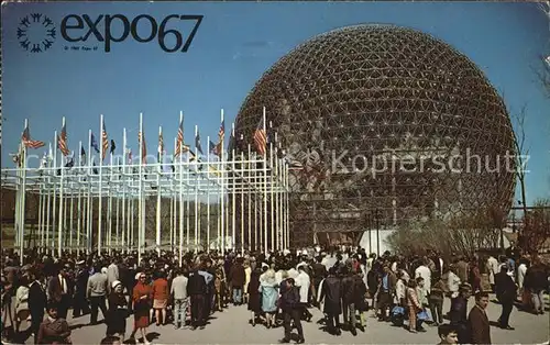 Expositions Expo67 Montreal Canada Pavillon des Etats Unis  Kat. Expositions