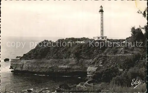 Leuchtturm Lighthouse Biarritz Phare Kat. Gebaeude
