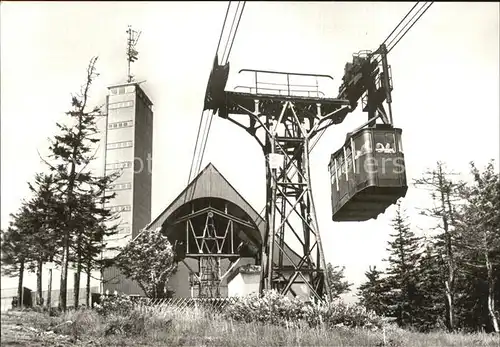 Seilbahn Oberwiesenthal Erzgebirge Fichtelberg Kat. Bahnen