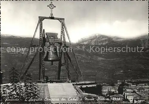 Kirchenglocken L Augusta Campana dei Caduti Monte Stivo Rovereto  Kat. Gebaeude