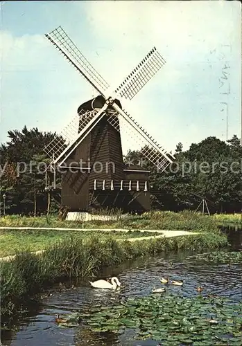 Windmuehle Paltrok houtzaagmolen Numansdorp Kat. Gebaeude und Architektur