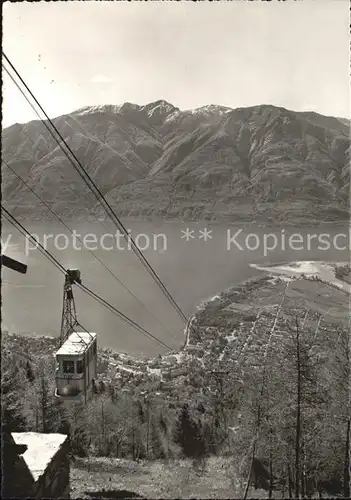 Seilbahn Funivia Locarno Orselina Cardada Kat. Bahnen