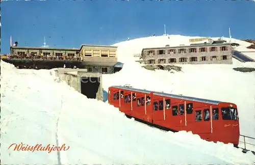 Zahnradbahn Weissfluhjoch Davos Parsenn Institut Parsennbahn  Kat. Bergbahn