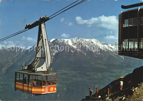 Seilbahn Laax Flims Crap S. Gion Signina  Kat. Bahnen