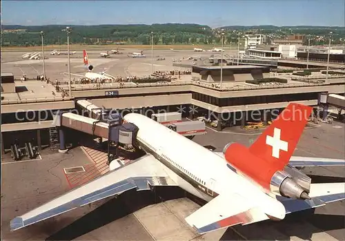 Swissair Zuerich Flughafen  Kat. Flug