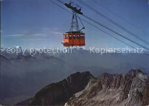 Seilbahn Saentis Alpenpanorama Kat. Bahnen