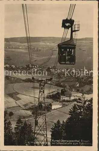 Seilbahn Fichtelberg Oberwiesenthal  Kat. Bahnen