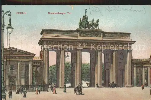 Brandenburgertor Berlin  Kat. Gebude und Architektur