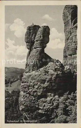 Klettern Bergsteigen Tuerkenkopf Basteigebiet  Kat. Bergsteigen