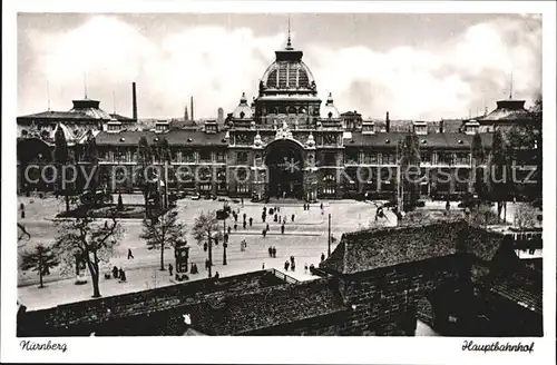 Bahnhof Nuernberg Hauptbahnhof Kat. Eisenbahn