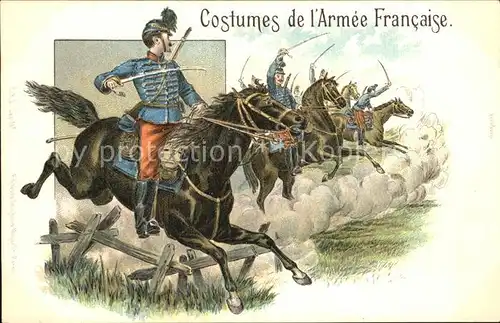 Militaria Frankreich Costumes de L Armee Francaise  Kat. Militaria