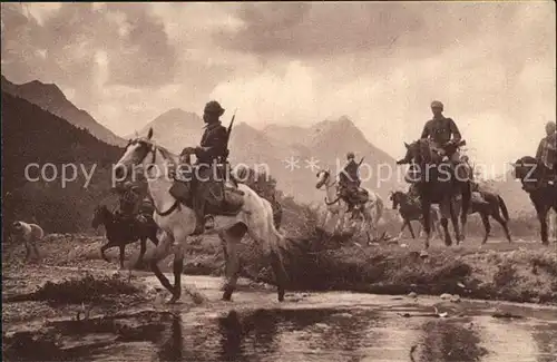 Militaria Frankreich Spahis en reconnaissance WK1 Kat. Militaria