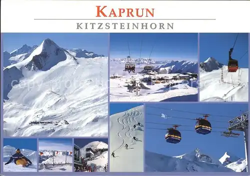 Seilbahn Kaprun Kitzsteinhorn Snowboard  Kat. Bahnen