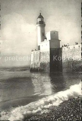 Leuchtturm Lighthouse Le Treport Phare  Kat. Gebaeude