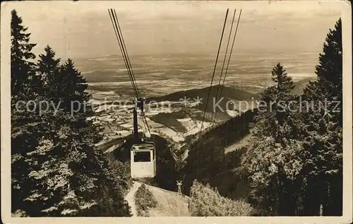 Seilbahn Schauinsland Freiburg im Breisgau Kat. Bahnen