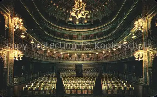 Theater Plateas Interiores de l Teatro Juarez Guanajuato Mexico Kat. Theater