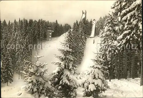 Ski Flugschanze Johanngeorgenstadt Erzgebirgsschanze Jugendschanzen Kat. Sport