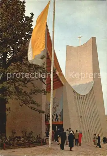 Exposition Universelle Bruxelles 1958 Pavillon du St. Siege Eglise  Kat. Expositions