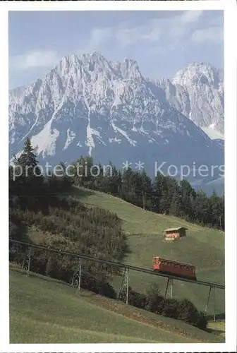 Zahnradbahn Wilder Kaiser Tirol  Kat. Bergbahn
