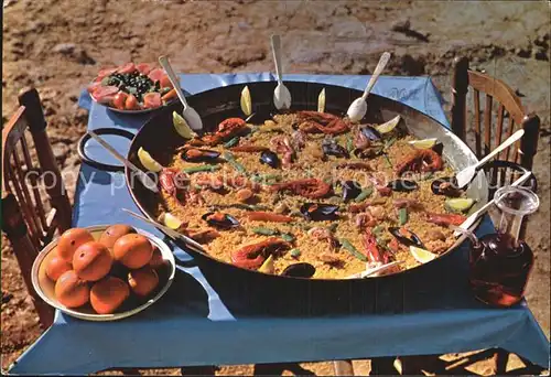 Lebensmittel Paella Valenciana  Kat. Lebensmittel