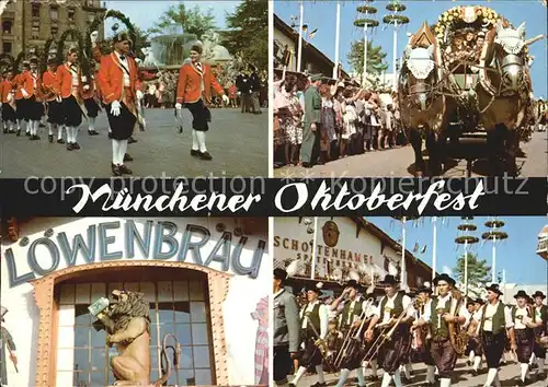 Oktoberfest Muenchen Loewenbraeu Schottenhamel Kat. Feiern und Feste