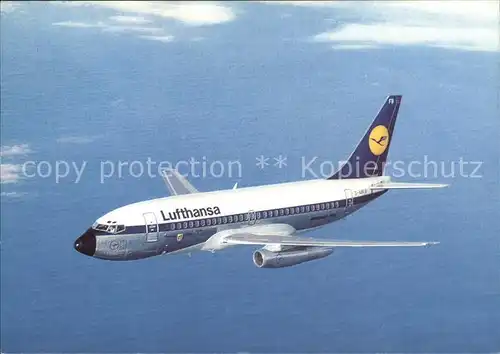 Lufthansa B 737 City Jet  Kat. Flug