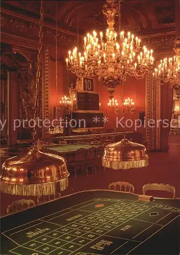 Casino Spielbank Baden Baden Roter Saal  Kat. Spiel