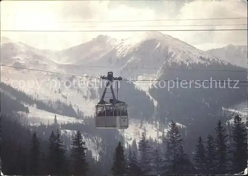 Seilbahn Tatry Zachodnie Kasprowy Wierch Kat. Bahnen