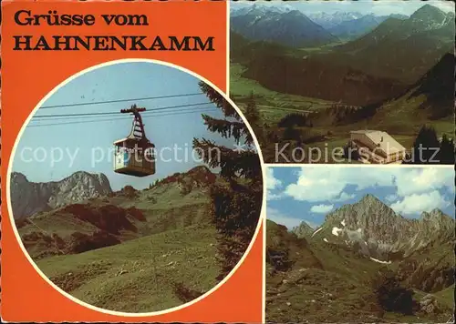 Seilbahn Hahnenkamm Reutte Tirol Kat. Bahnen