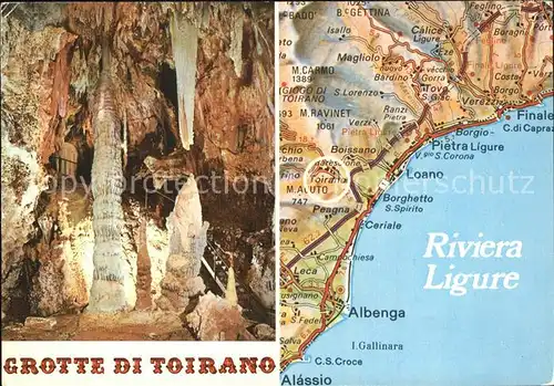 Hoehlen Caves Grottes Grotte di Toirano Pantheon Riviera Ligure  Kat. Berge