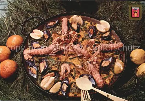 Lebensmittel Paella Valencia  Kat. Lebensmittel