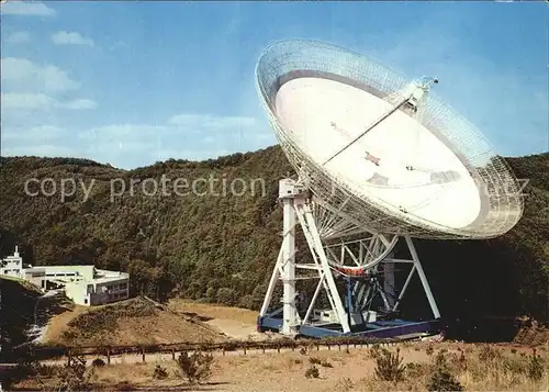 Astronomie Radioteleskop Effelsberg Muenstereifel  Kat. Wissenschaft Science