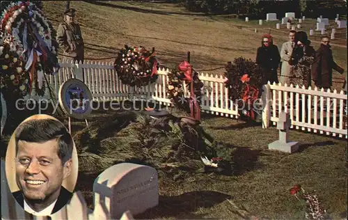 Politik Geschichte Arlington National Cemetery grave John F. Kennedy  Kat. Politik und Geschichte