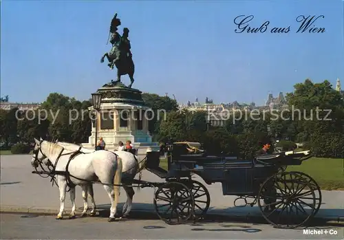 Pferdekutschen Wien  Kat. Tiere