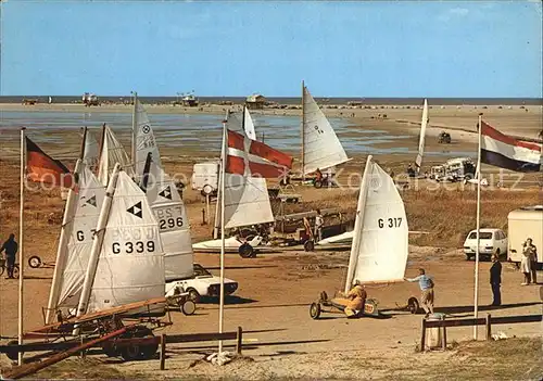 Segeln Jachthafen Strandsegler St. Peter Ording  Kat. Sport