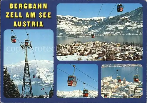 Seilbahn Zell am See  Kat. Bahnen