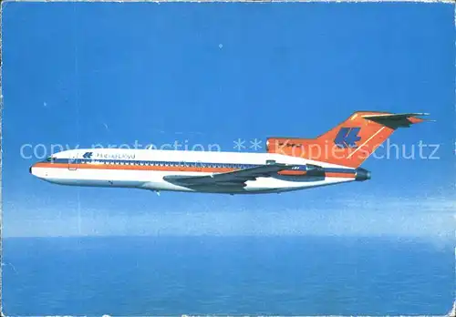 Flugzeuge Zivil Hapag Lloyd Boeing Jet 727 Kat. Airplanes Avions