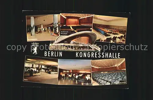 Politik Berlin Kongresshalle  Kat. Politik