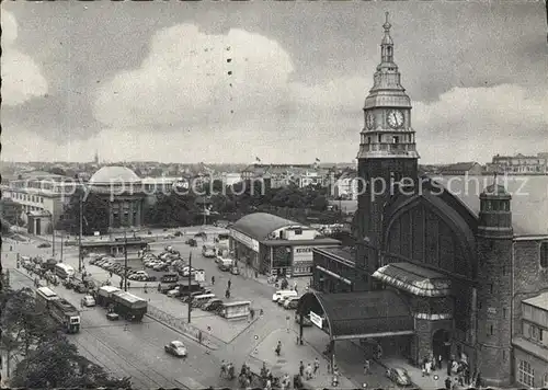 Bahnhof Hauptbahnhof Hamburg Georgsplatz Kat. Eisenbahn