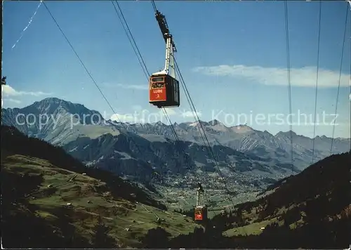 Seilbahn Birg Engstligenalp Adelboden Gsuer Niesenkette Kat. Bahnen