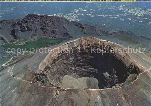 Vulkane Geysire Vulcans Geysers Napoli Vesuvio Veduta aerea  Kat. Natur