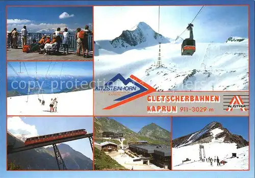 Seilbahn Gletscherbahnen Kaprun Maurer Gletscherlift Alpincenter  Kat. Bahnen