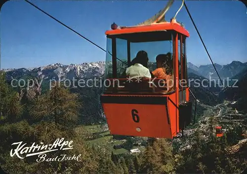 Seilbahn Katrin Alpe Bad Ischl  Kat. Bahnen