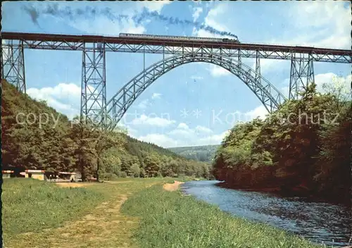 Bruecken Bridges Ponts Muengsten Eisenbahnbruecke 