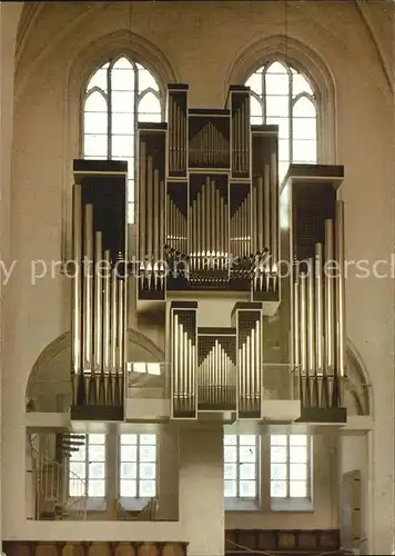 Kirchenorgel Luebeck Dom Marucssen Orgel Kat. Musik