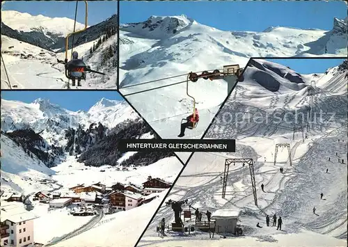 Sessellift Hintertux Zillertal Kat. Bahnen